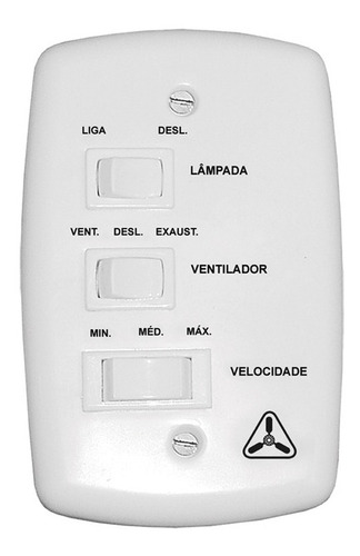 Ventilador New Montana Branco 3 Pas 127v - Ventidelta