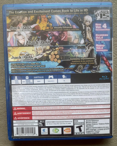 .hack//g.u. Last Recode (Usado)