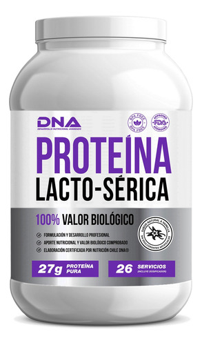 Proteína D N A® - Vainilla Sin Edulcorante -  Pote - 2lb 1un