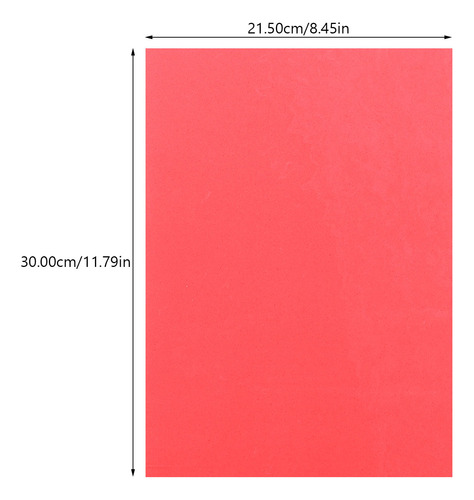 10 Piezas De Papel De Esponja Grueso De Varios Colores, Tama