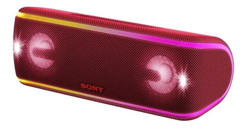 Alto-falante Sony Extra Bass XB41 SRS-XB41 portátil com bluetooth waterproof vermelho 