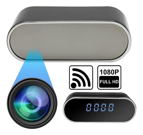 Camara Espia Despertador Reloj De Escritorio 4k Wifi