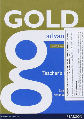 Gold Advanced Teacher's Book (with 2015 Exam Specificatio...