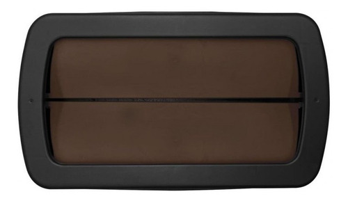 Bote Basura Slim Rectangular Beige Tapa Balancín 87 Litros