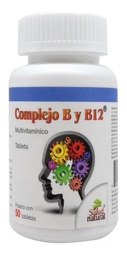 Complejo B Y B12 Multivitamínico C/50 Tabs Salud Natural