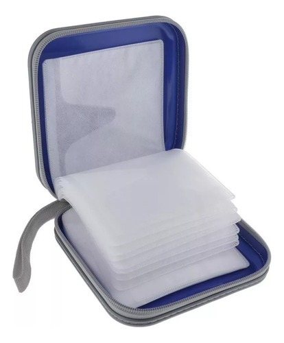 Estuche Porta Para 40 Cd/dvd/blu-, Portafolios Para Guardar