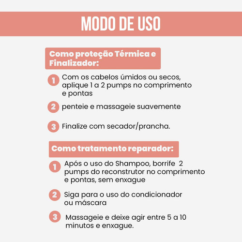 Uso Obrigatorio Spray Reconstrutor Eclat Professional 60ml