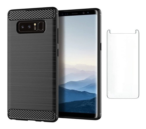 Asuwish Funda De Teléfono Para Samsung Galaxy Note 8 Y Prote