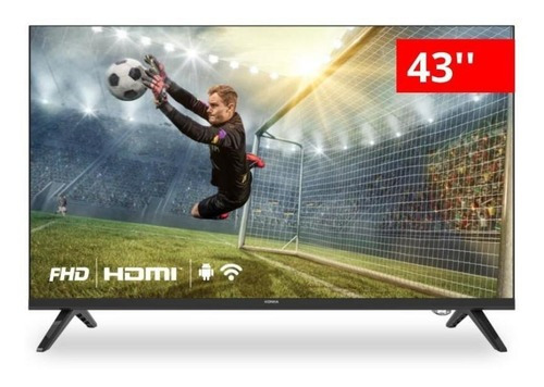 Smart TV Konka 680 Series KDG43RR680LN LED Android 11 Full HD 43" 110V/240V