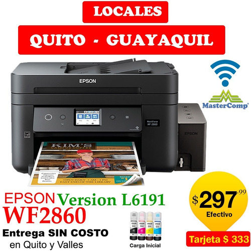 Impresora Epson Wf2830 Wf2850 Con Wifi-duplex-mejor Q L3150