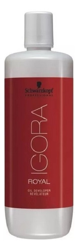 9 Oxidantes Igora Schwarzkopf (10-20-30-40vol) - 1000ml C/u