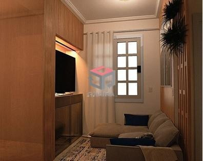 Imagem 3 de 18 de Apto Do Tipo Sem Condomínio Com Elevador Na Vila Bela Vista 2 Quartos E Suíte E Garagem. - 109261