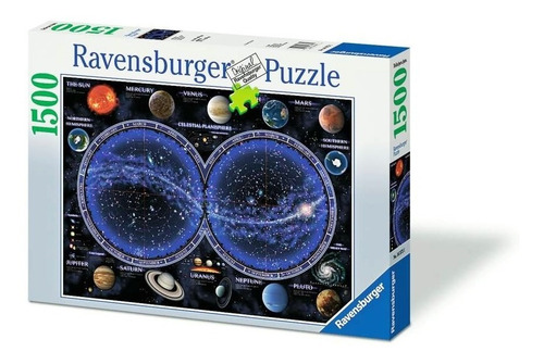 Imagen 2 de 4 de Puzzle 1500pz Astronomía - Ravensburger 163731