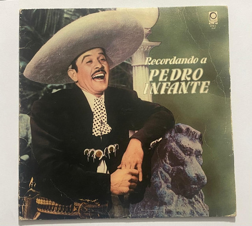 Disco Vinil Recordando A Pedro Infante Dos Discos (Usado)