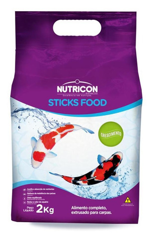 Sticks Food - Crescimento - 2kg