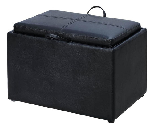 Convenience Concepts Designs4comfort Accent Storage Ottoman