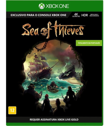 Jogo Mídia Física Sea Of Thieves Original Para Xbox One