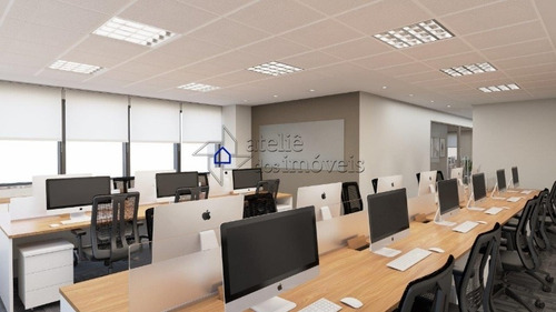 Laje Comercial Sob Medida Para Locação, Totalmente Mobiliado, No Itaim Bibi, No Formato Plug Play, Imóvel 100% Novo, 220 M². 4 Vagas - Cj0314at