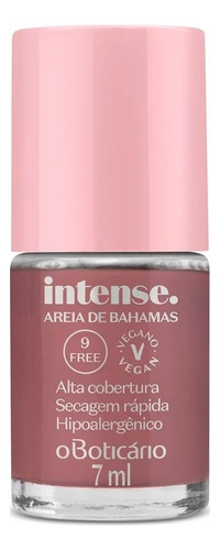 Esmalte Areia De Bahamas Intense 7ml O Boticário