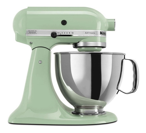 Batedeira com pedestal KitchenAid Artisan KEA33 pistachio 60 Hz 127 V