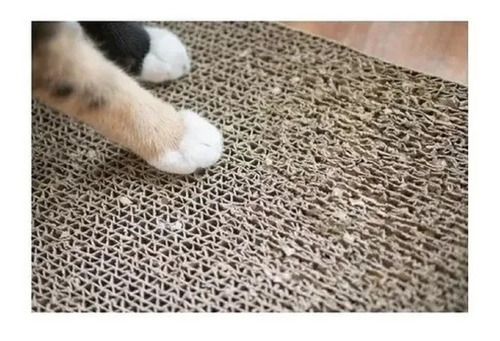 Imagen 4 de 6 de Rascador Gato Cartón Corrugado Rascador Para Gatos Gimnasio