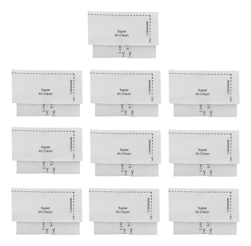 10 Unids Super Air Clean Motor Filtro Para Miele Sf-sac 20