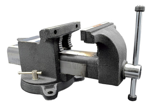 Tornillo De Banco 5 De Uso Industria Fabricado en Hierro con Base Giratoria Para Taller KN 9205 Knova