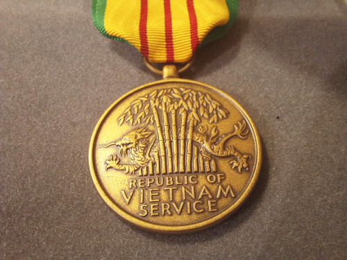 Medalla Militar U.s. Vietnam Service Medal Original Usa