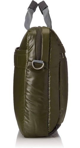 Maletín Impermeable Techzone Porta Laptop 15.6 Color Verde musgo