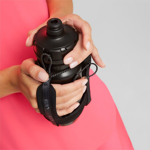 Puma Botella Para Correr Con Porta Celular Correa Ajustable Negro