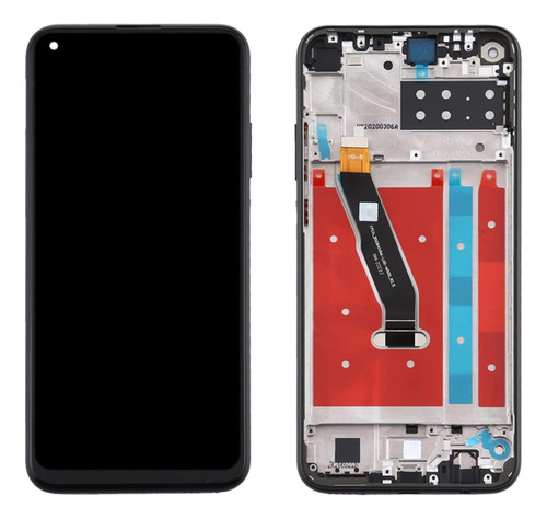 Para Huawei P40 Lite E Art-l28 Pantalla Táctil Lcd Con Marco