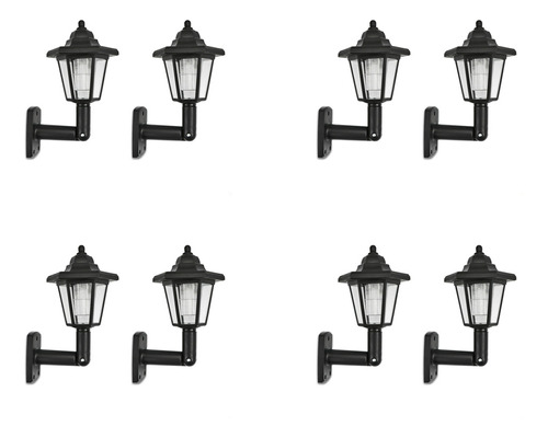 Farol Led De Pared Para Vallas De Jardín Al Aire Libre, 8 Un