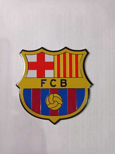 Adhesivo Metálico Club Barcelona