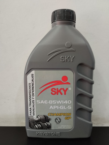 Aceite Sky 85w140 Valvulina Para Transmisiones Manuales