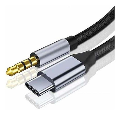 Usb C Tipo De Cable Aux C Macho A 3 5mm Cable De Audio ...