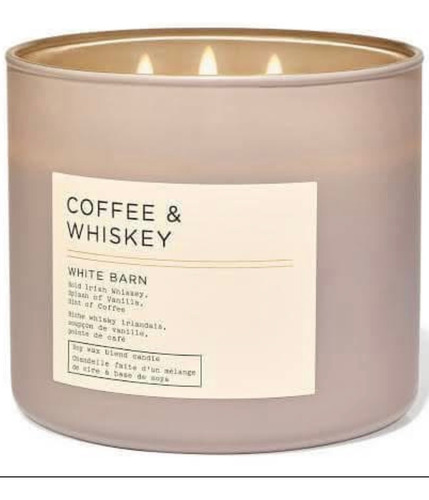 Vela Aromática De 14.5 Oz Bath And Body Works Coffee And Whiskey Lisa Coffee And Whiskey