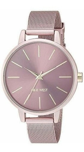 Nueve Oeste - Reloj De Pulsera De Malla Para Mujer