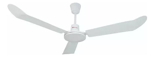 Ventilador Linke Motor Grande De 56´´ Blanco  Uso Pesado