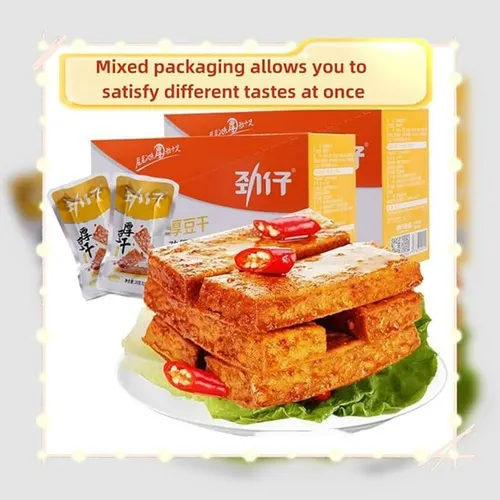 Snacks De Tofu Seco Picante, Variedad De Sabores, Regalo De