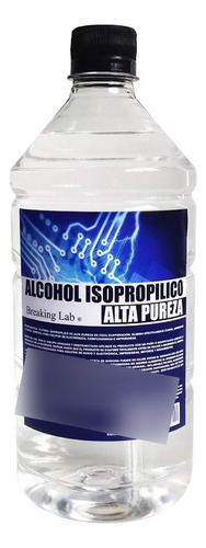 Alcohol Isopropilico Breaking Lab Alta Pureza 1 Litro