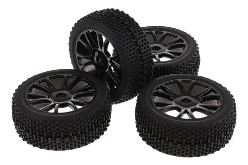 8pc 17mm 18 Rc Car Neumáticos Hexagonales Para Hsp Hpi Rc 