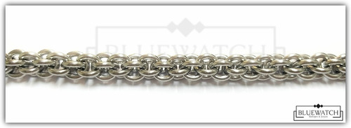 Pulsera Acero Quirurgico Tipo Cadena Entrelazada