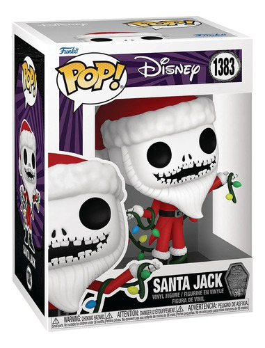 Funko Pop! Extraño Mundo De Jack - Santa Jack #1383 Estandar