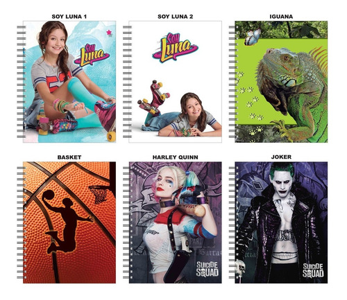 Imagen 7 de 10 de Libreta Cuaderno Grande, 5 Materias, Guayoyo Precio X 2 Unid