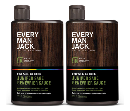 Every Man Jack Jabon Corporal Hidratante Para Todo Tipo De P