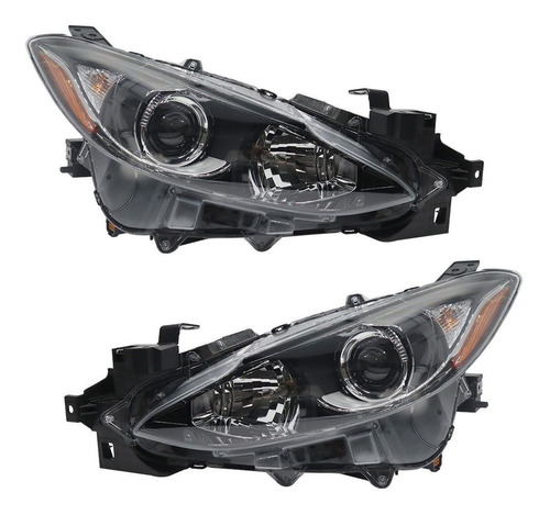 Par Faros P/halogeno Mazda 3 2014 2015 2016 Ms