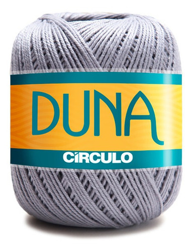 Linha Duna 100g Círculo Crochê Souplats Cor Alumínio - 8799