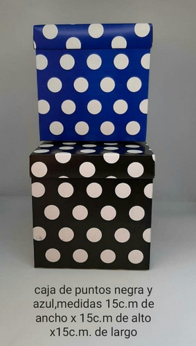 Cajas  Cubo 15 Cms  