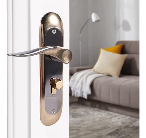Manilla De Puerta Doméstica Interior Para Hogar Con Llave De