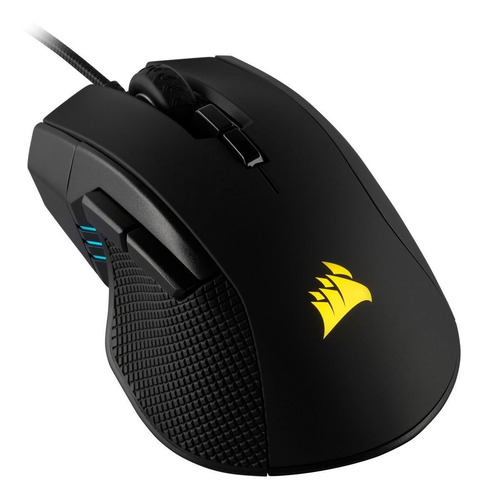 Imagen 1 de 5 de Mouse de juego Corsair Ironclaw negro